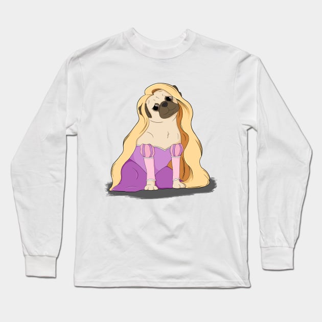 Rapugzel Long Sleeve T-Shirt by Jennisney